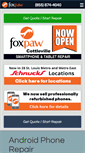 Mobile Screenshot of foxpaw.com